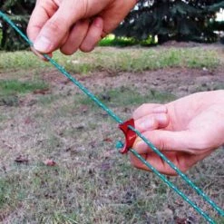 ZHUOXUAN Tendeur De Corde En Alliage D'Aluminium Camping Tendeur Crochet Ajusteur De Corde Durable Antidérapant Tente Bâche Randonnée Camping (12pcs) -Tente de réception Soldes 55168306 5