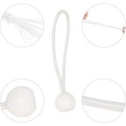 SUPERMARKET 50 Pcs Tendeur à Boule Élastique, Tendeur De Bâche Pour Pavillon, Camping, Tente Cordons, Rideaux Harnais D’Extension, 15cm,Superma 8 SUPERMARKET 50 Pcs Tendeur à Boule Élastique, Tendeur De Bâche Pour Pavillon, Camping, Tente Cordons, Rideaux Harnais D’Extension, 15cm,Superma -Tente de réception Soldes 55255913 2