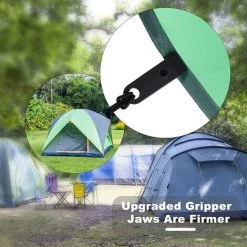 ENLENK Clip De Bâche Tente, 30 Pièces Pince Bâche, Clips De Tente, Clips De Bâche Résistants, Tarp Clip Auvents, Clips De Tente De Bouche De Crocodile Pour Tentes, BâChes, Auvents, Caravanes (30pcs) -Tente de réception Soldes 55285014 4