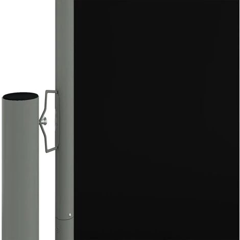 VidaXL Auvent Latéral Rétractable Noir 160x1200 Cm - Noir 5 VidaXL Auvent Latéral Rétractable Noir 160x1200 Cm - Noir - Image 3