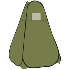 LITZEE Tente De Douche Escamotable Vert # -Tente de réception Soldes 55637714 4