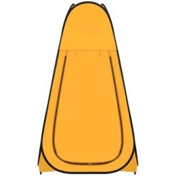 INLIFE Tente De Douche Escamotable Jaune -Tente de réception Soldes 55638887 3