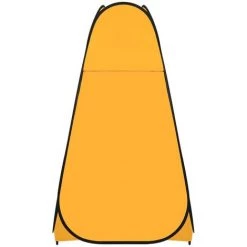 INLIFE Tente De Douche Escamotable Jaune -Tente de réception Soldes 55638887 5