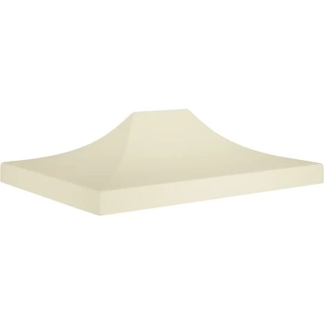 INLIFE Toit De Tente De Réception 4,5x3 M Crème 270 G/m² 4 INLIFE Toit De Tente De Réception 4,5x3 M Crème 270 G/m² - Image 2