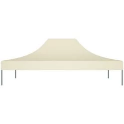 INLIFE Toit De Tente De Réception 4,5x3 M Crème 270 G/m² 9 INLIFE Toit De Tente De Réception 4,5x3 M Crème 270 G/m² -Tente de réception Soldes 55638931 3