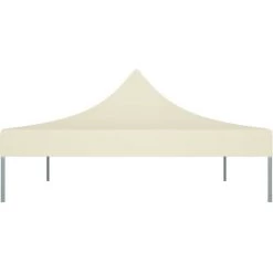 INLIFE Toit De Tente De Réception 4,5x3 M Crème 270 G/m² 10 INLIFE Toit De Tente De Réception 4,5x3 M Crème 270 G/m² -Tente de réception Soldes 55638931 4