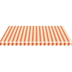 INLIFE Tissu De Remplacement Pour Auvent Jaune Et Orange 4x3,5 M -Tente de réception Soldes 55639524 3