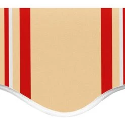 INLIFE Tissu De Remplacement Pour Auvent Jaune Et Orange 4x3,5 M -Tente de réception Soldes 55639524 5