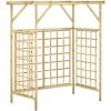 INLIFE Pergola De Jardin Pour Poubelles Doubles Bois De Pin Imprégné 2 INLIFE Pergola De Jardin Pour Poubelles Doubles Bois De Pin Imprégné -Tente de réception Soldes 55639772 1