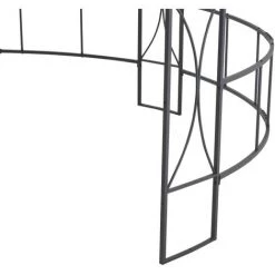 INLIFE Belvédère 300 X 290 Cm Anthracite Rond -Tente de réception Soldes 55641198 5