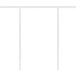 INLIFE Auvent Manuel Rétractable Avec LED 3x2,5 M Bleu Et Blanc -Tente de réception Soldes 55642237 5