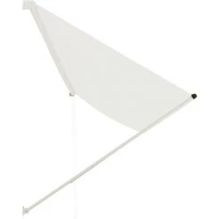 INLIFE Auvent Rétractable 400x150 Cm Crème -Tente de réception Soldes 55642240 3