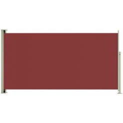 INLIFE Auvent Latéral Rétractable De Patio 160x300 Cm Rouge -Tente de réception Soldes 55642401 2