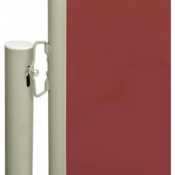 INLIFE Auvent Latéral Rétractable De Patio 160x300 Cm Rouge -Tente de réception Soldes 55642401 3