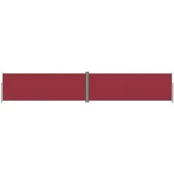 INLIFE Auvent Latéral Rétractable Rouge 180x1000 Cm 8 INLIFE Auvent Latéral Rétractable Rouge 180x1000 Cm -Tente de réception Soldes 55642419 2