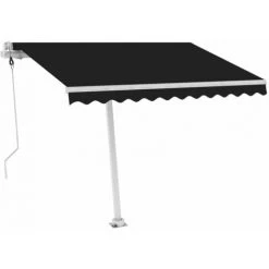 INLIFE Auvent Automatique Sur Pied 350x250 Cm Anthracite -Tente de réception Soldes 55642502 5