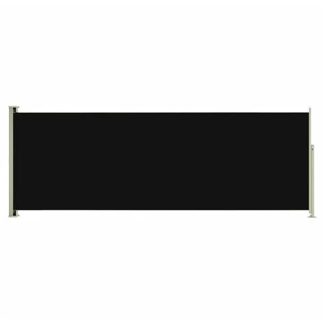 INLIFE Auvent Latéral Rétractable De Patio 220x600 Cm Noir 4 INLIFE Auvent Latéral Rétractable De Patio 220x600 Cm Noir - Image 2
