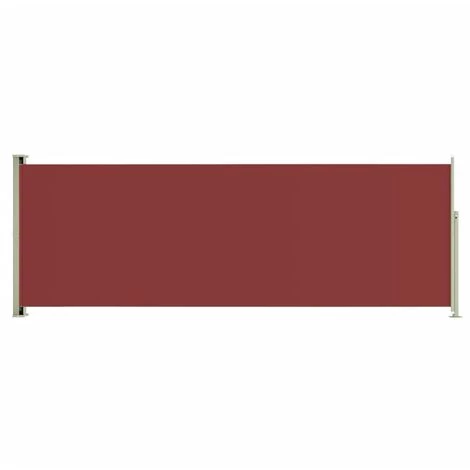 INLIFE Auvent Latéral Rétractable De Patio 220x600 Cm Rouge 4 INLIFE Auvent Latéral Rétractable De Patio 220x600 Cm Rouge - Image 2