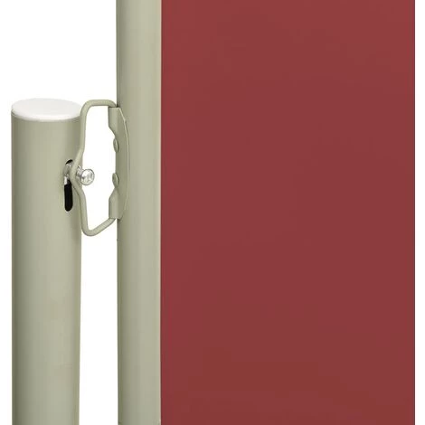 INLIFE Auvent Latéral Rétractable De Patio 220x600 Cm Rouge 5 INLIFE Auvent Latéral Rétractable De Patio 220x600 Cm Rouge - Image 3