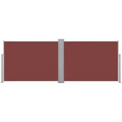 INLIFE Auvent Latéral Rétractable Marron 120 X 1000 Cm -Tente de réception Soldes 55643040 4