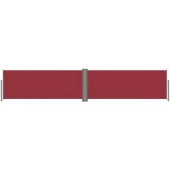 INLIFE Auvent Latéral Rétractable Rouge 117x600 Cm 8 INLIFE Auvent Latéral Rétractable Rouge 117x600 Cm -Tente de réception Soldes 55643043 2