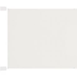 INLIFE Auvent Vertical Blanc 60x360 Cm Tissu Oxford