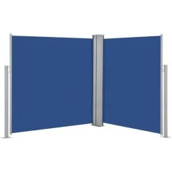 INLIFE Auvent Latéral Rétractable Bleu 140 X 600 Cm -Tente de réception Soldes 55643090 2