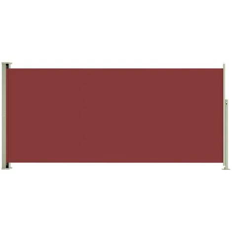 INLIFE Auvent Latéral Rétractable De Patio 140x300 Cm Rouge 4 INLIFE Auvent Latéral Rétractable De Patio 140x300 Cm Rouge - Image 2