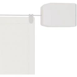 INLIFE Auvent Vertical Blanc 100x360 Cm Tissu Oxford -Tente de réception Soldes 55643353 4