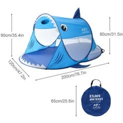 SUPERSELLER Tente De Réception Et Barnum Tente Pop Up Pour Enfants Tente De Jeu Amusante Pliante Tente De Terrain De Jeu Pour Enfants Tente Instantanée Automatique Pour Garçons Et Filles Tente De Plage Pour Bébé - Coléoptère Rouge -Tente de réception Soldes 55645567 4