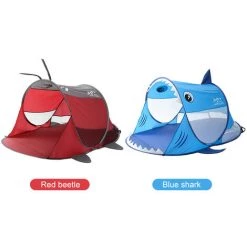 SUPERSELLER Tente De Réception Et Barnum Tente Pop Up Pour Enfants Tente De Jeu Amusante Pliante Tente De Terrain De Jeu Pour Enfants Tente Instantanée Automatique Pour Garçons Et Filles Tente De Plage Pour Bébé - Coléoptère Rouge -Tente de réception Soldes 55645567 5