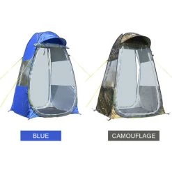 SUPERSELLER Tente De Réception Et Barnum Tente De Camping En Plein Air Tente De Pêche Pop-up Tente De Protection UV Abri De Pluie Instantané Automatique Pour Camping En Plein Air Vélo Randonnée Plage Avec Sac De Transport - Bleu - S -Tente de réception Soldes 55645846 5