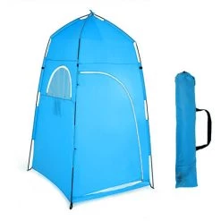 SUPERSELLER Tente De Réception Et Barnum Portable Extérieur Douche Bain Vestiaire Cabine D'essayage Tente Abri Camping Plage Intimité Toilette - Bleu -Tente de réception Soldes 55646509 2