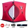 SUPERSELLER Tente De Réception Et Barnum Abri De Pêche Sur Glace Portable Installation Facile Tente De Pêche D'hiver Tente De Pêche Sur Glace Imperméable Et Coupe-vent - Rouge -Tente de réception Soldes 55646754 1