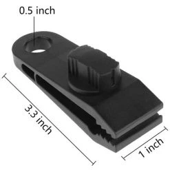 GUAZHUNIFR 10 Sets Clip De Bâche Tente Pince Bâche Auvents Clip Auvents Pince Tendeur Corde Élastique Élastique Pour Bâche Ball Bungee Corde Pour Tentes, Couvertures, Auvents, Bannières, Navigation De Plaisance -Tente de réception Soldes 55838114 4