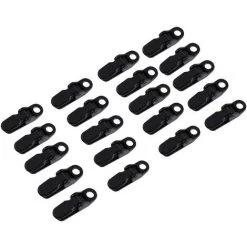 BARES Clips De Bâche, 20 Pièces/sac Clips De Tente De Camping En Plastique Clips D'auvent Coupe-vent Pour Clips De Camping Pour Activités De Plein Air -Tente de réception Soldes 56057827 3