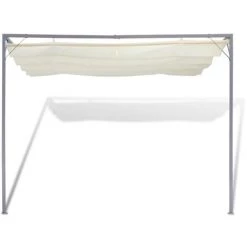 INLIFE Tonnelle De Jardin Avec Auvent Rétractable -Tente de réception Soldes 56254614 3