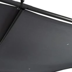 IDMARKET Pergola SAN JOSE 3x4 M Tonnelle De Jardin Toile Grise Tente De Réception -Tente de réception Soldes 56368042 5