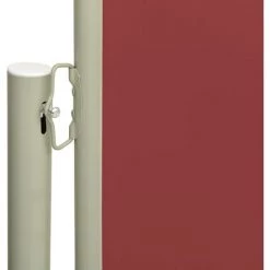 VidaXL Auvent Latéral Rétractable De Patio 220x600 Cm Rouge - Rouge -Tente de réception Soldes 56560910 3