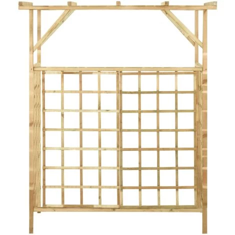 Topdeal Pergola De Jardin Pour Poubelles Doubles Bois De Pin Imprégné FF316063_FR 5 Topdeal Pergola De Jardin Pour Poubelles Doubles Bois De Pin Imprégné FF316063_FR – Image 3