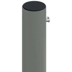 INLIFE Auvent Latéral Rétractable Noir 160x600 Cm -Tente de réception Soldes 56631234 5