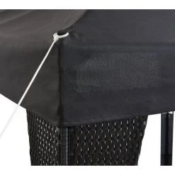 BEAU RIVAGE Tonnelle De Jardin LILAS Coloris Noir - Noir -Tente de réception Soldes 56701091 4