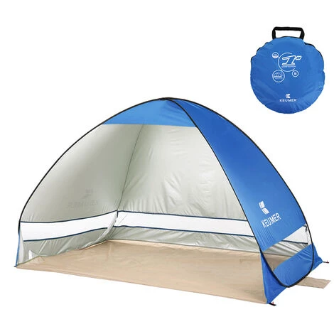 KEUMER 78,7 X 47,2 X 51,2 Pouces Automatique Instantané Pop-up Tente De Plage Anti UV Abri Solaire Cabana Pour Camping Pêche Randonnée Pique-nique , Bleu Foncé - Bleu Foncé 3 KEUMER 78,7 X 47,2 X 51,2 Pouces Automatique Instantané Pop-up Tente De Plage Anti UV Abri Solaire Cabana Pour Camping Pêche Randonnée Pique-nique , Bleu Foncé - Bleu Foncé