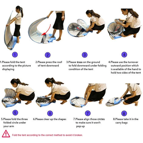 KEUMER 78,7 X 47,2 X 51,2 Pouces Automatique Instantané Pop-up Tente De Plage Anti UV Abri Solaire Cabana Pour Camping Pêche Randonnée Pique-nique , Bleu Foncé - Bleu Foncé 7 KEUMER 78,7 X 47,2 X 51,2 Pouces Automatique Instantané Pop-up Tente De Plage Anti UV Abri Solaire Cabana Pour Camping Pêche Randonnée Pique-nique , Bleu Foncé - Bleu Foncé - Image 5