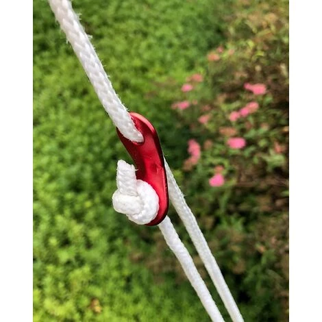 GUAZHUNIFR Tendeur De Corde ,Tendeur Camping En Alliage D'Aluminium ,GU.B/bon Crochet Ajusteur De Corde Durable Antidérapant 5 GUAZHUNIFR Tendeur De Corde ,Tendeur Camping En Alliage D'Aluminium ,GU.B/bon Crochet Ajusteur De Corde Durable Antidérapant - Image 3