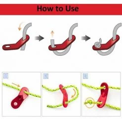 GUAZHUNIFR Tendeur De Corde ,Tendeur Camping En Alliage D'Aluminium ,GU.B/bon Crochet Ajusteur De Corde Durable Antidérapant 10 GUAZHUNIFR Tendeur De Corde ,Tendeur Camping En Alliage D'Aluminium ,GU.B/bon Crochet Ajusteur De Corde Durable Antidérapant -Tente de réception Soldes 56812287 4