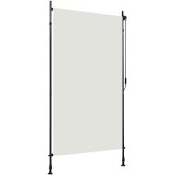 NOVA Réservoir à Roulettes Pour Crème Extérieure Extérieure Diverses Dimensions Store Roulant D'extérieur 120 X 270 Cm Crème Taille : 120 X 270 Cm