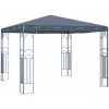 NOVA Gazebo De Jardin Avec Toit Couvert Dans Le Polyester 300x300 Cm Tonnelle 300 X 300 Cm Anthracite Couleur : Anthracite -Tente de réception Soldes 57093620 1