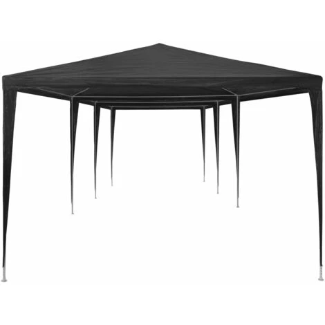 NOVA Tensions Pour Les Fêtes En PE Et En Acier Résistant En Acier Anthracite Gazebo Garden Diverses Dimensions Tente De Réception 3 X 9 M PE Anthracite Taille : 3x9 M 4 NOVA Tensions Pour Les Fêtes En PE Et En Acier Résistant En Acier Anthracite Gazebo Garden Diverses Dimensions Tente De Réception 3 X 9 M PE Anthracite Taille : 3x9 M - Image 2