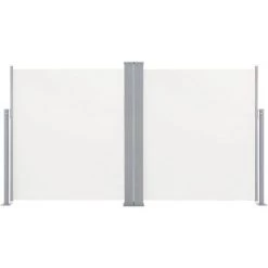 NOVA Tente Seulement Deux Côtés Rétractables Pour Le Patio 170x600 Cm Résistant Aux Différentes Couleurs Auvent Latéral Double Rétractable De Patio 170x600 Cm Crème Couleur : Crème -Tente de réception Soldes 57098147 2